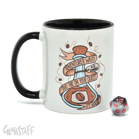 Glassstaff Tasse