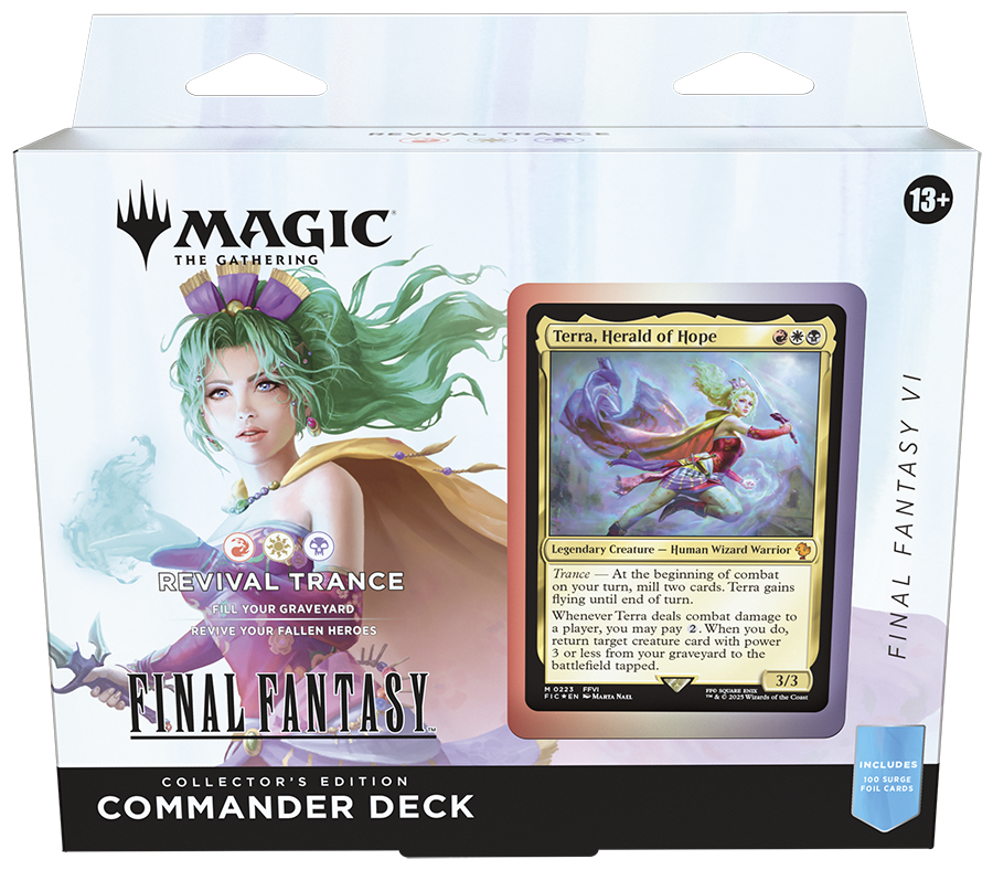 Magic: The Gathering FINAL FANTASY VI Collector Commander-Deck – Revival-Trance (Englisch)