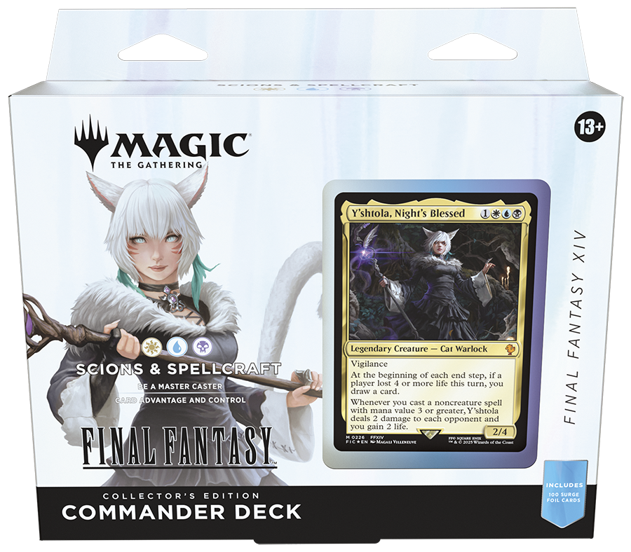 Magic: The Gathering FINAL FANTASY XIV Collector Commander-Deck – Scions&Spellcraft (Englisch)