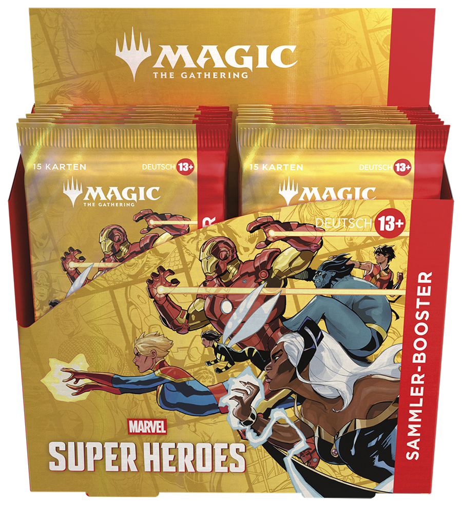 MTG Marvel Super Heroes Collector Booster Display