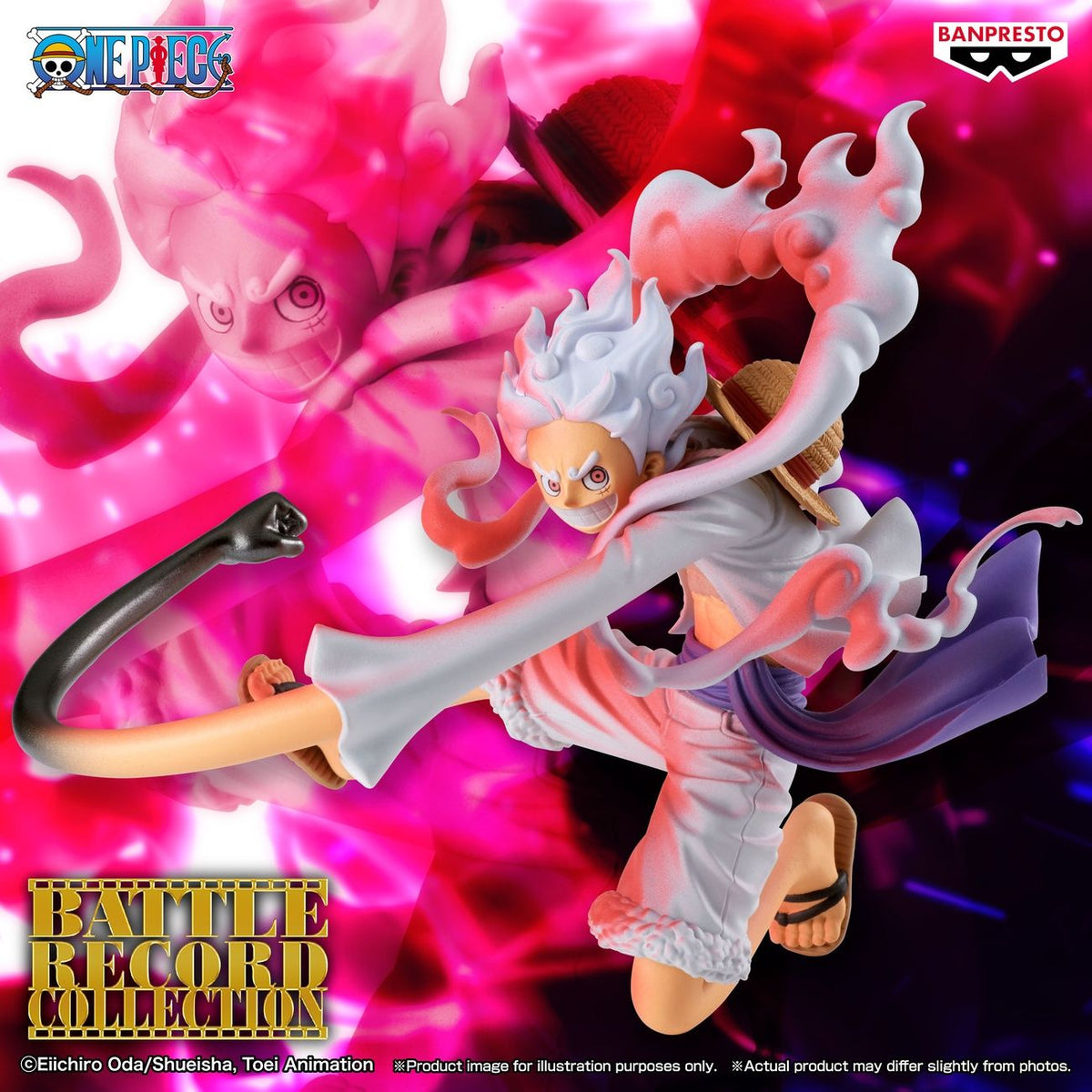 One Piece - Monkey D. Luffy Gear 5 Battle Record Figur Special Version