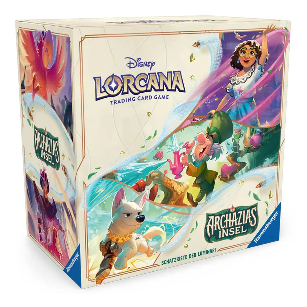 Disney Lorcana TCG - Archazias Insel - Schatzkiste der Luminari - DE
