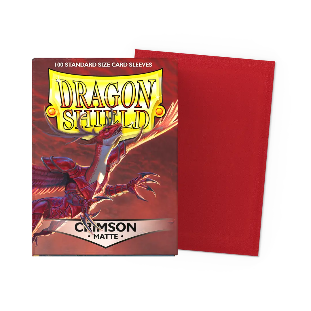 Crimson - Matte Sleeves