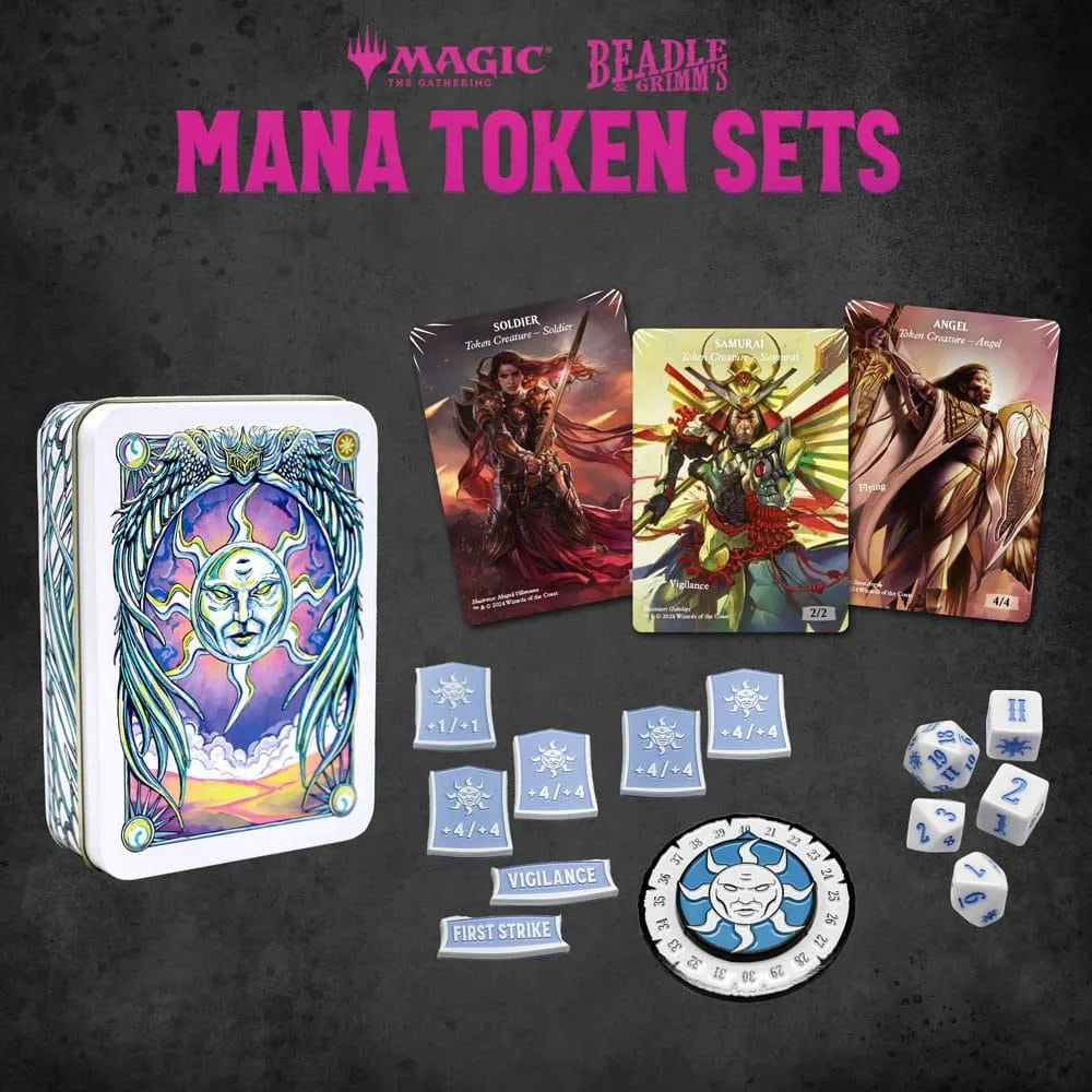 Magic the Gathering - Dice and Token Pack - White Mana