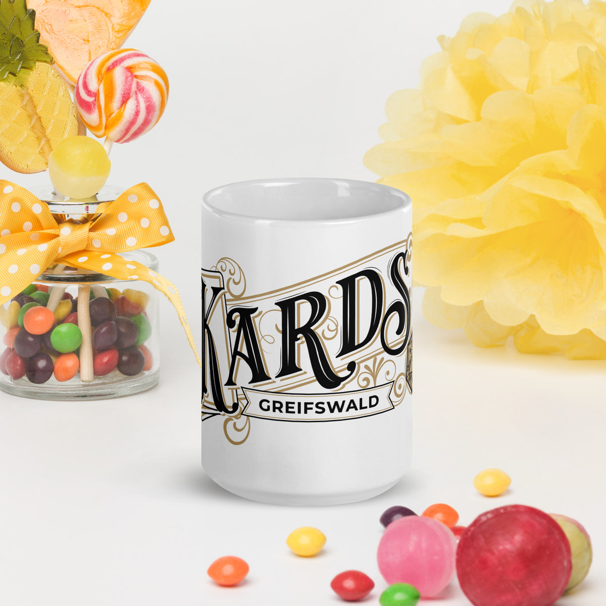 KARDS Logo - weiße Tasse