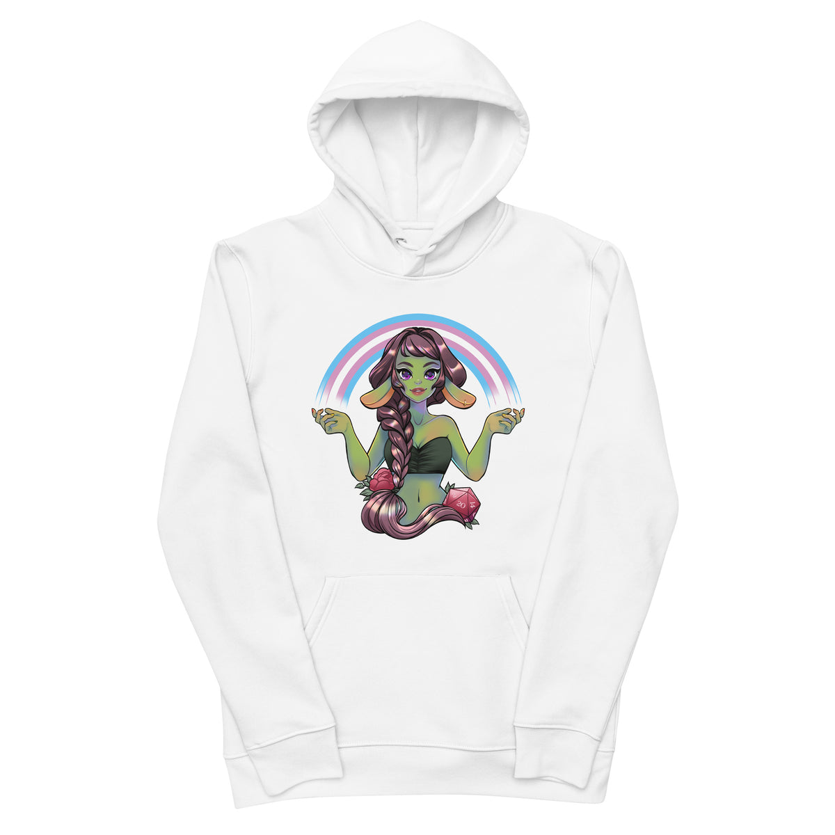 Pride Goblin - Transgender - Unisex-Kapuzenpullover