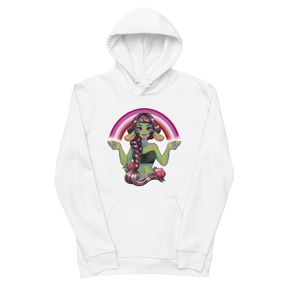 Pride Goblin - Lesbian - Unisex-Kapuzenpullover