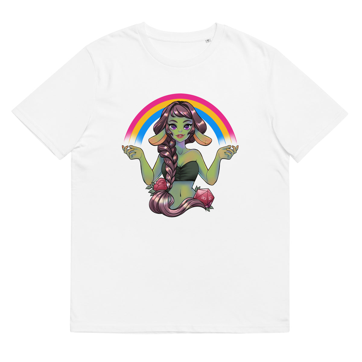 Pride Goblin - Pansexual - Unisex-Bio-Baumwoll-T-Shirt