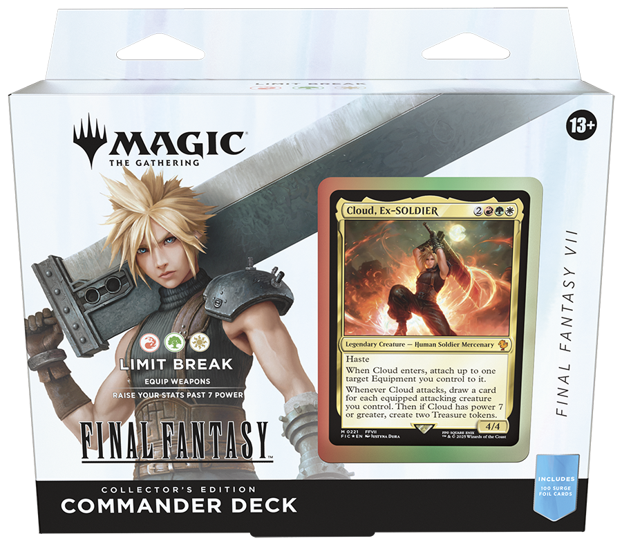 Magic: The Gathering FINAL FANTASY VII Collector Commander-Deck – Limit-Break (Englisch)