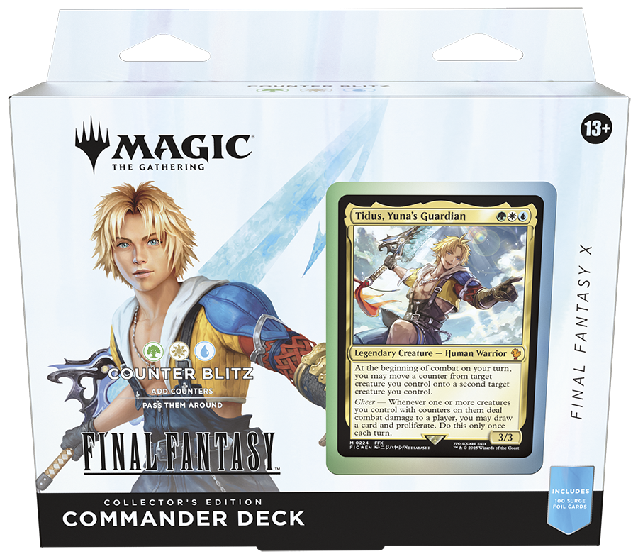 Magic: The Gathering FINAL FANTASY X Collector Commander-Deck – Counter Blitz (Englisch)