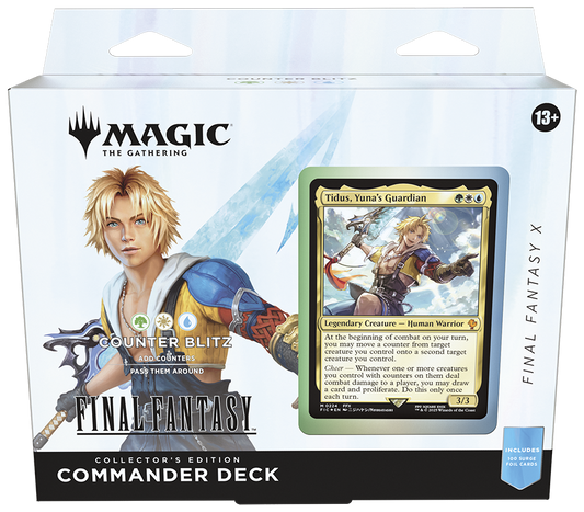 Magic: The Gathering FINAL FANTASY X Collector Commander-Deck – Counter Blitz (Englisch)