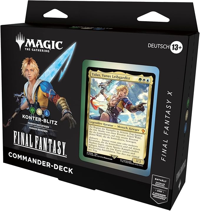 Magic: The Gathering FINAL FANTASY X Commander-Deck – Konter-Blitz (Deutsche Version)