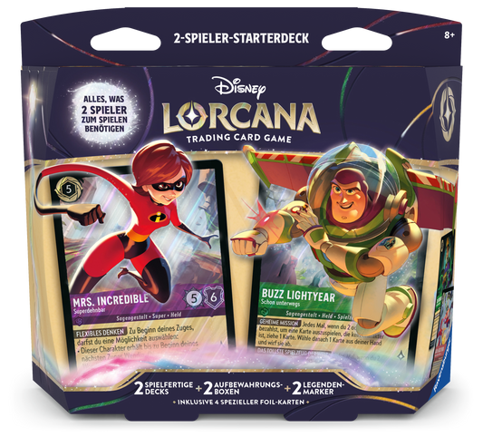 Unbekannte Wildnis Lorcana Starter Deck