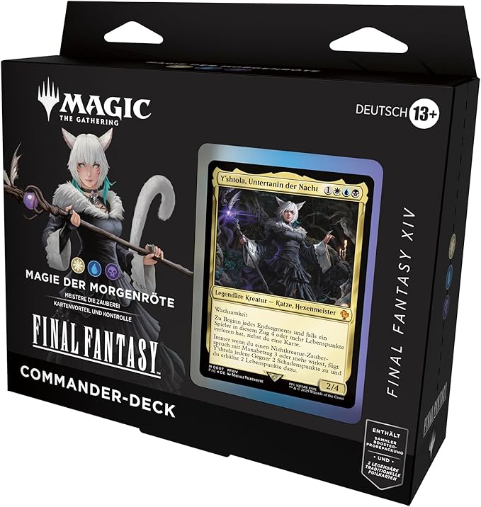 Magic: The Gathering FINAL FANTASY XIV Commander-Deck – Magie der Morgenröte (Deutsche Version)