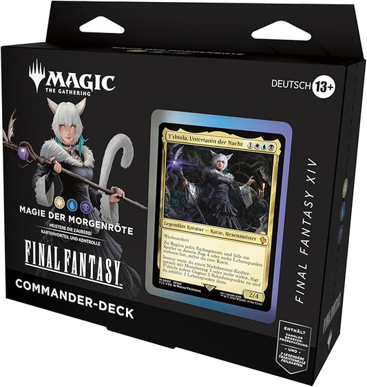 Magic: The Gathering FINAL FANTASY XIV Commander-Deck – Magie der Morgenröte (Deutsche Version)