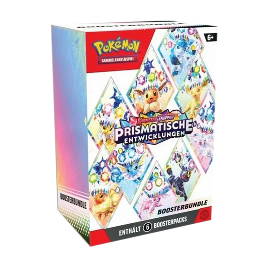 Pokemon Prismatische Entwicklungen KP8.5 Booster Bundle (deutsch)