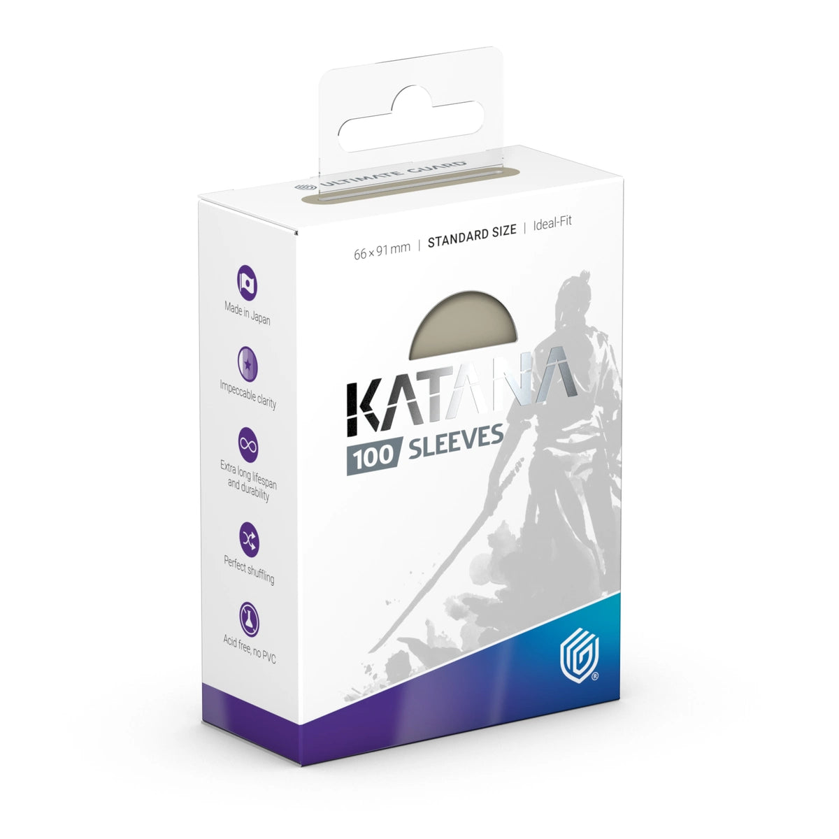 Katana Sleeves Standard Size (100) - Autumn Moon
