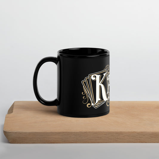 KARDS Logo - schwarze Tasse