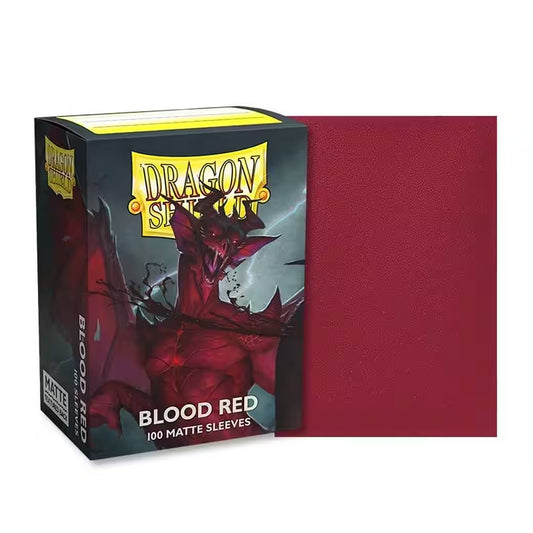 Blood Red - Matte Sleeves