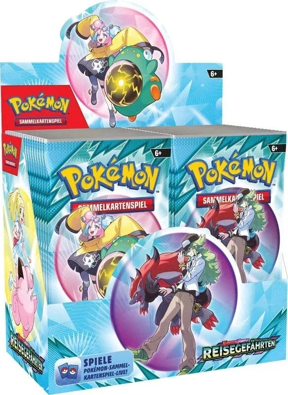 Pokémon - Karmesin & Purpur KP 09 - Reisegefährten Booster Display (DE)