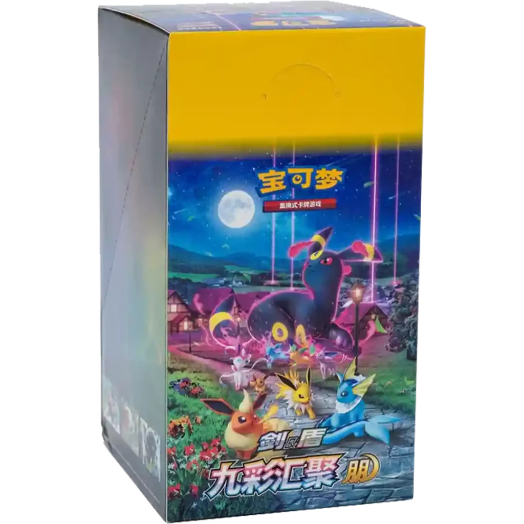 Pokemon Nine Colors Gathering Display