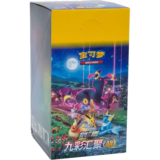 Pokemon Nine Colors Gathering Display