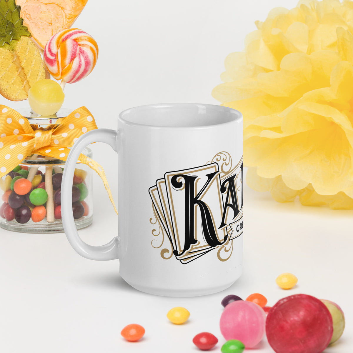 KARDS Logo - weiße Tasse