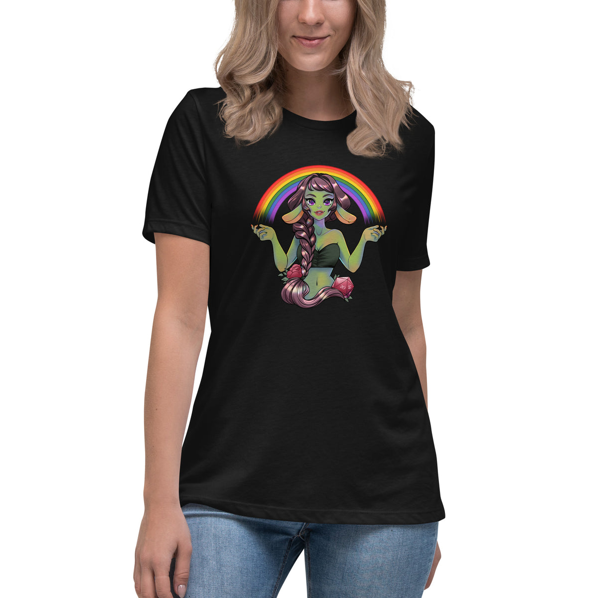 Lockeres Damen-T-Shirt