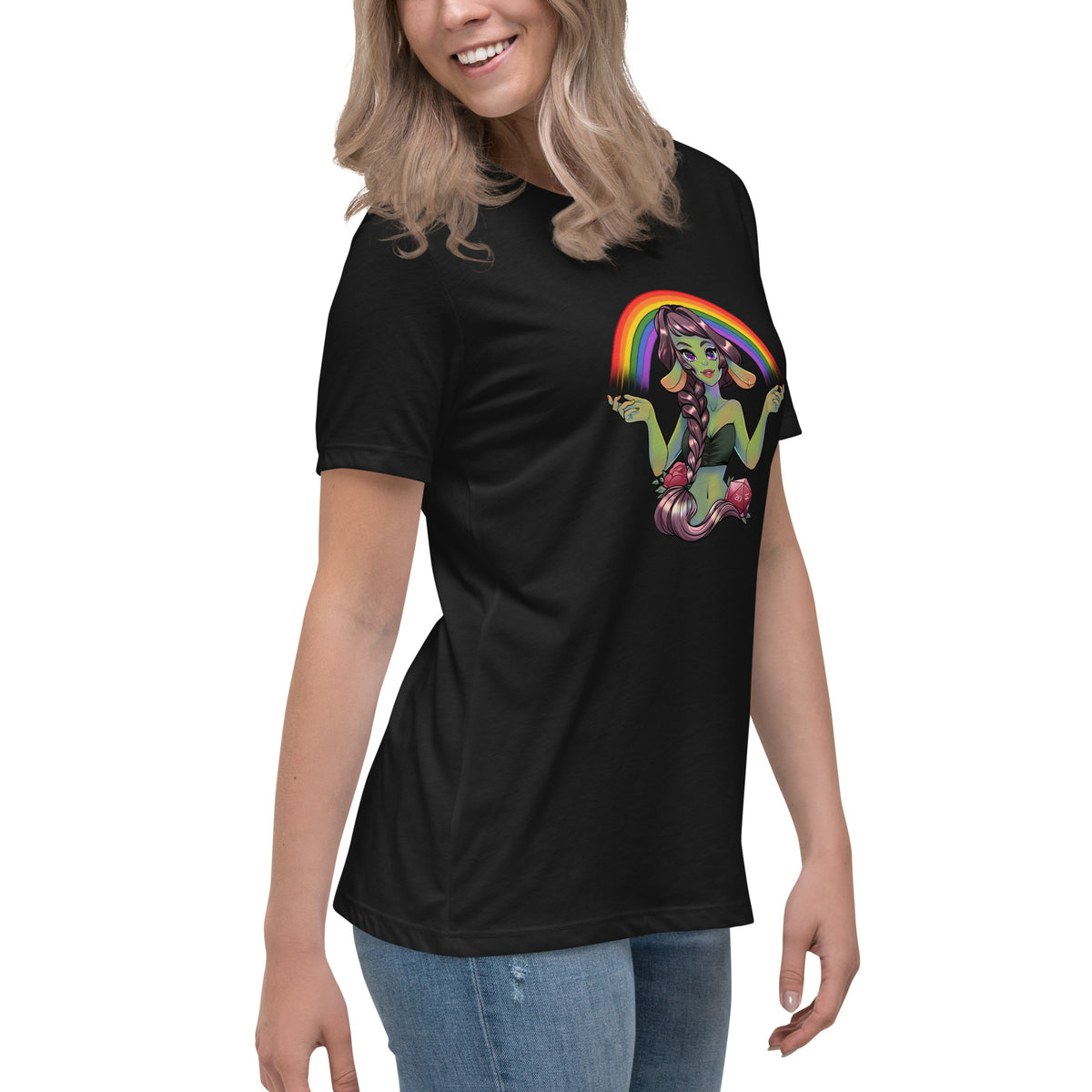 Lockeres Damen-T-Shirt