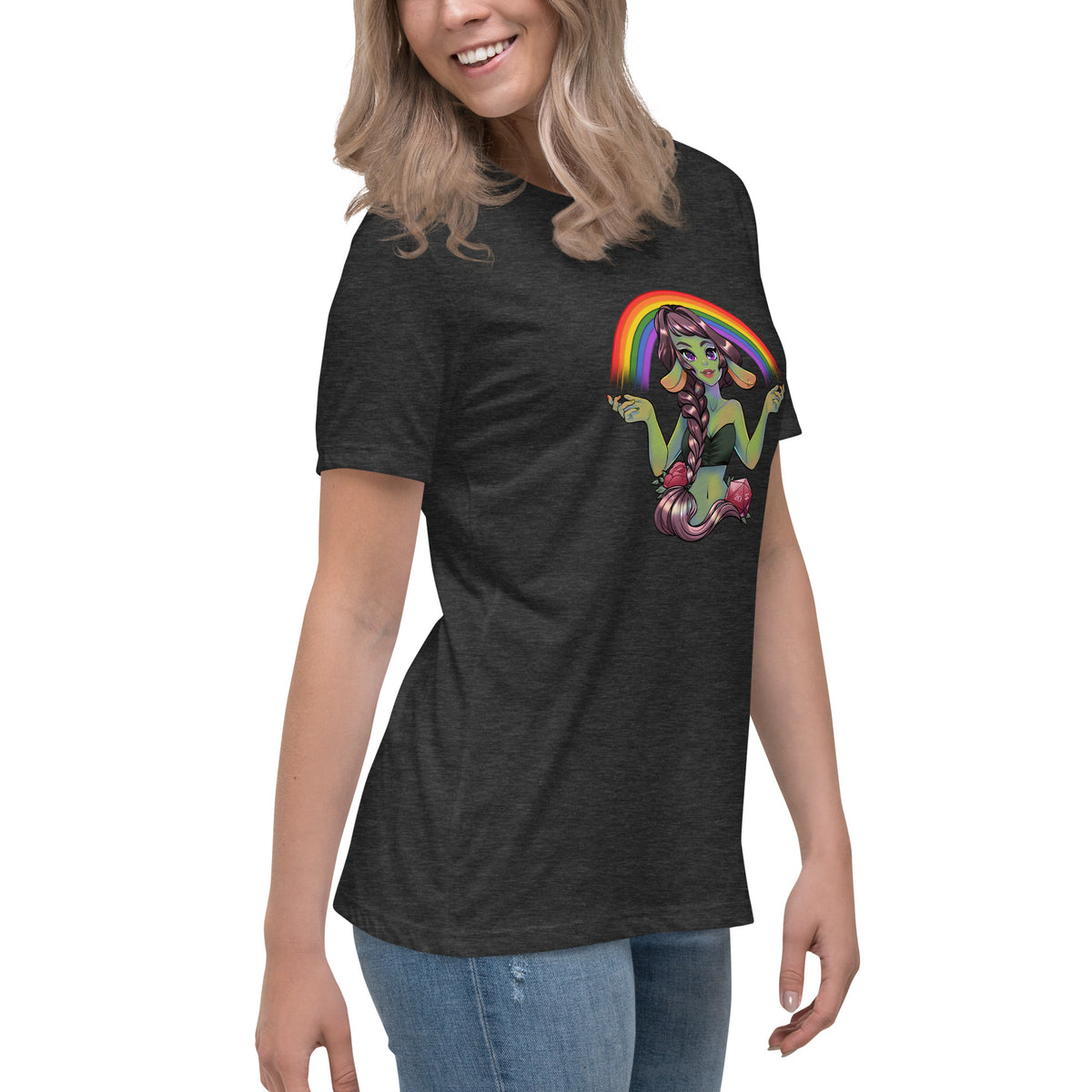 Lockeres Damen-T-Shirt