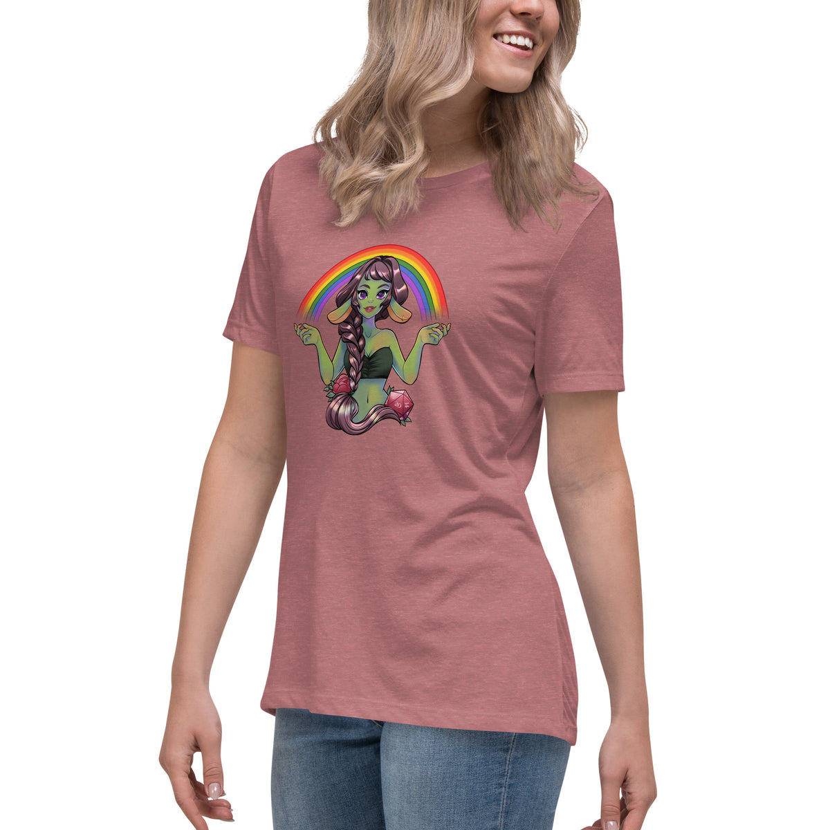 Lockeres Damen-T-Shirt