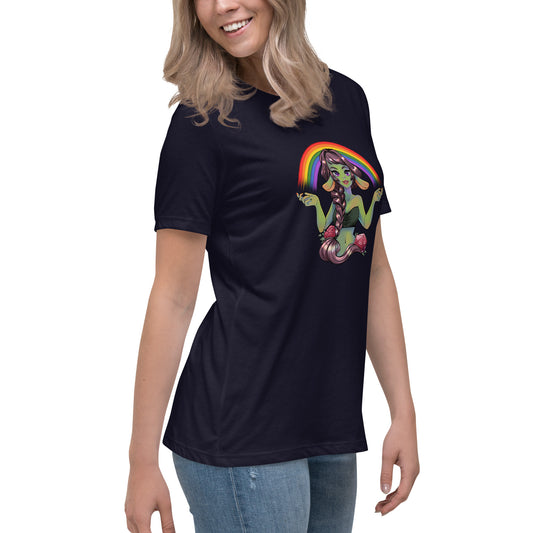 Lockeres Damen-T-Shirt