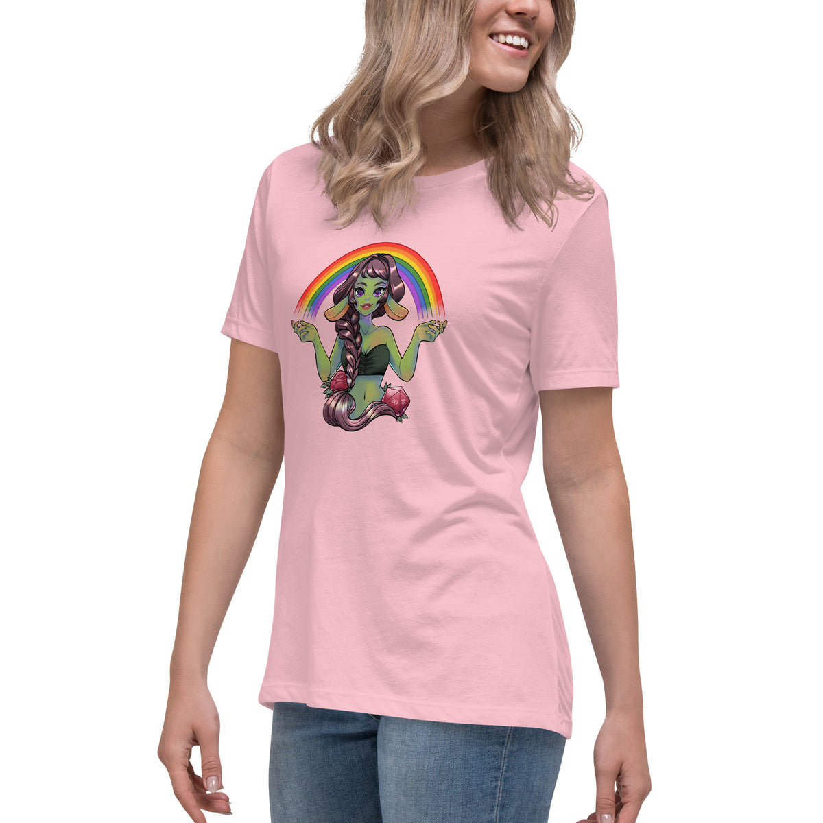 Lockeres Damen-T-Shirt