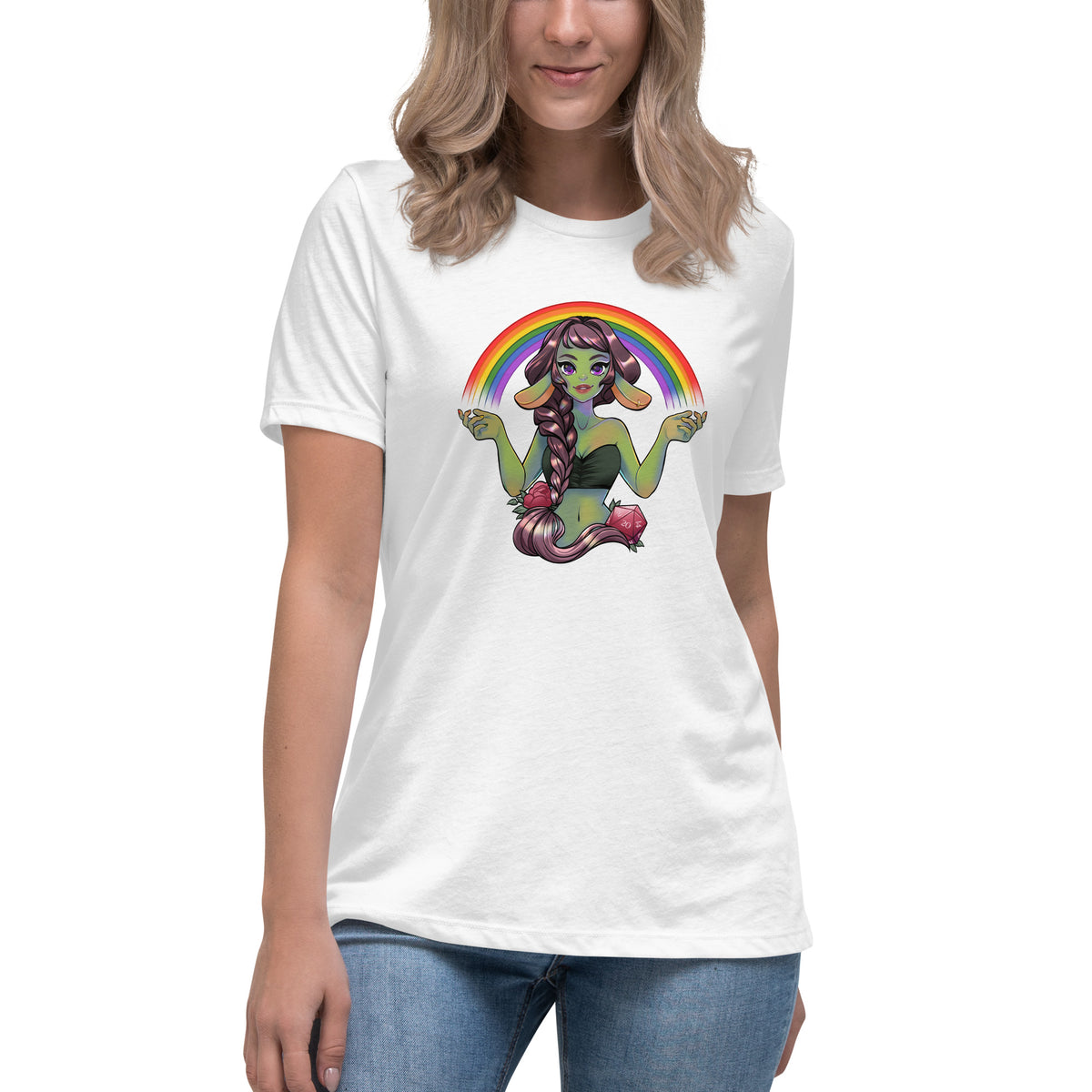 Lockeres Damen-T-Shirt
