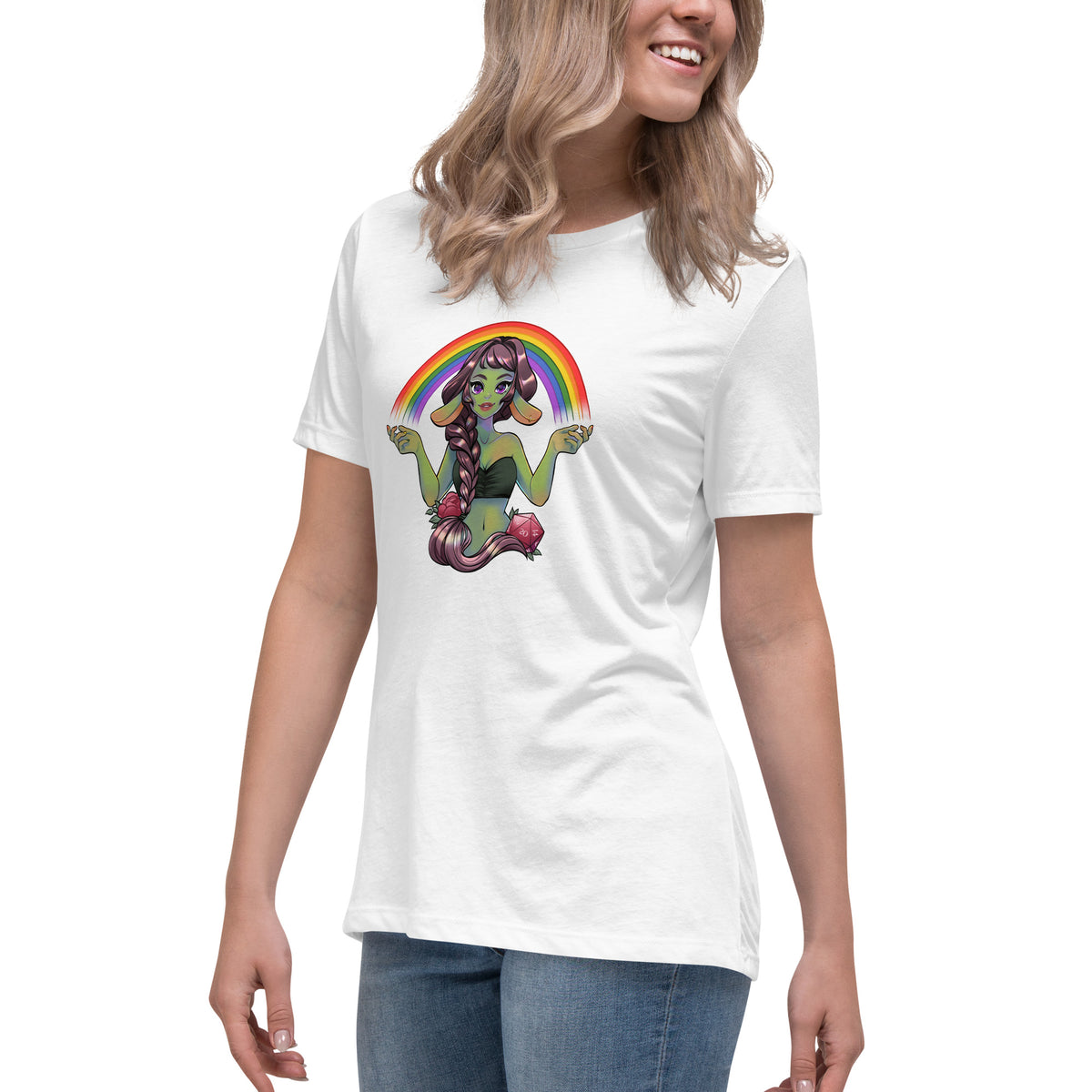 Lockeres Damen-T-Shirt
