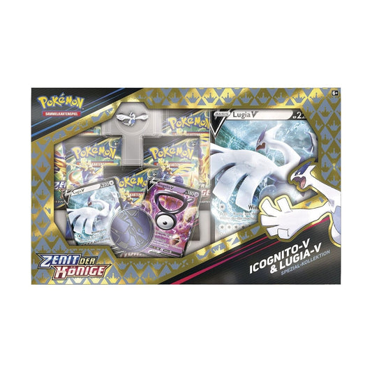 Pokémon TCG Zenit der Könige Icognito-V & Lugia-V Spezial-Kollektion - DE