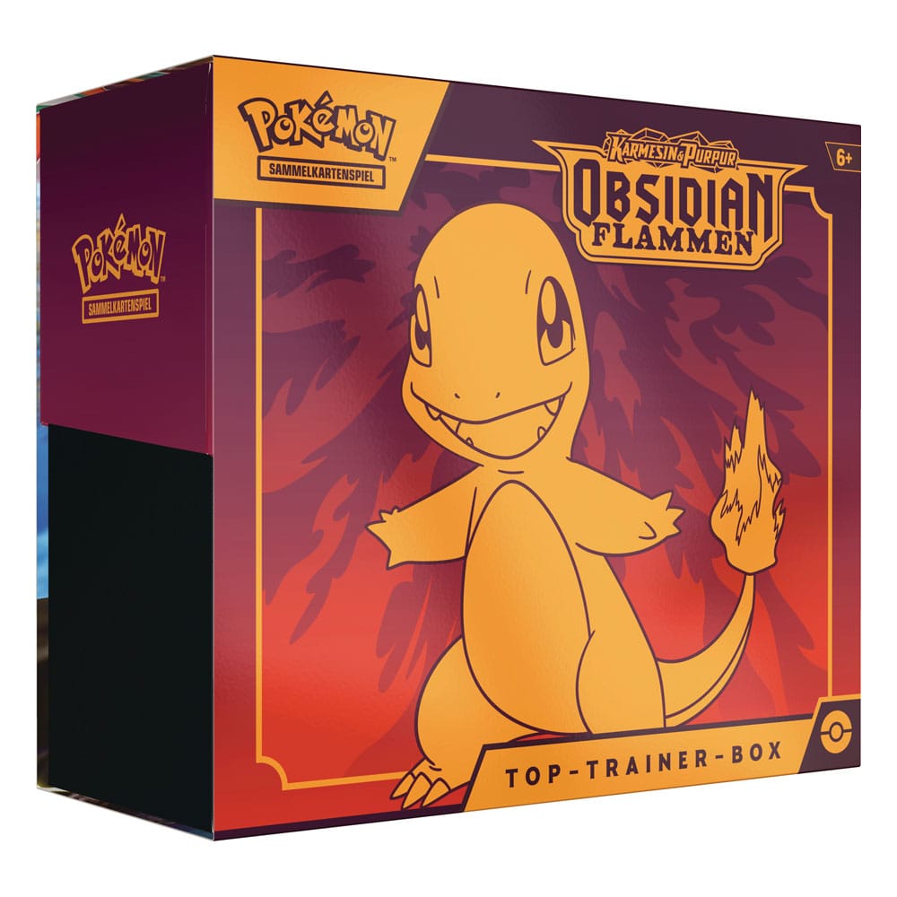 Pokémon Obsidian Flammen Top Trainer Box - DE