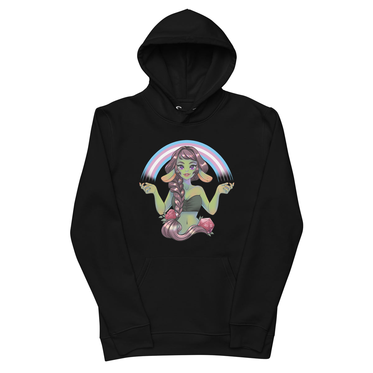 Pride Goblin - Transgender - Unisex-Kapuzenpullover