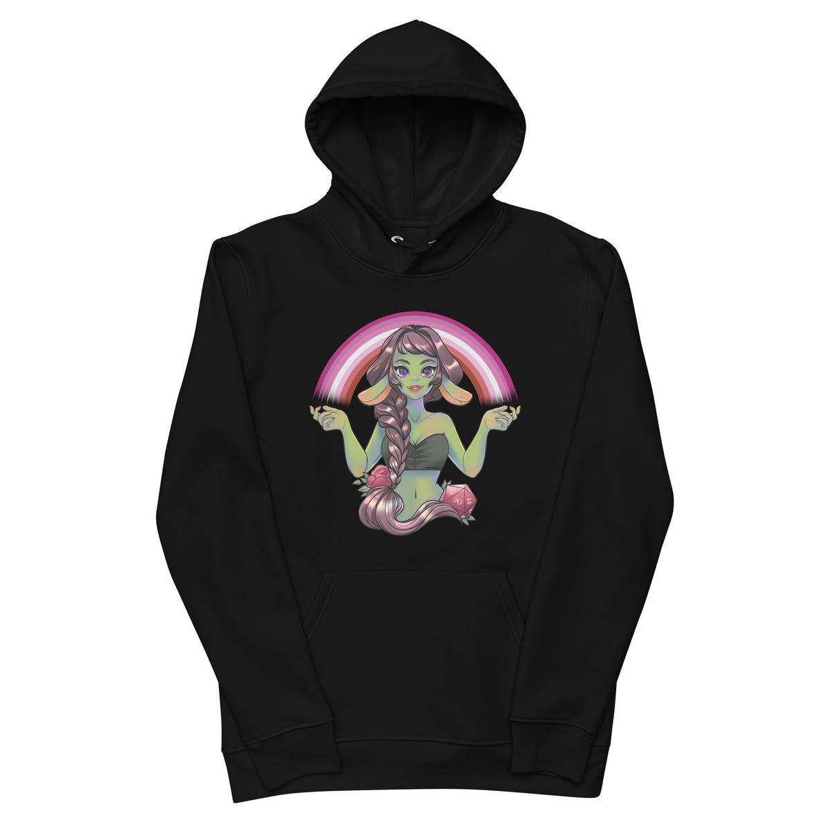 Pride Goblin - Lesbian - Unisex-Kapuzenpullover