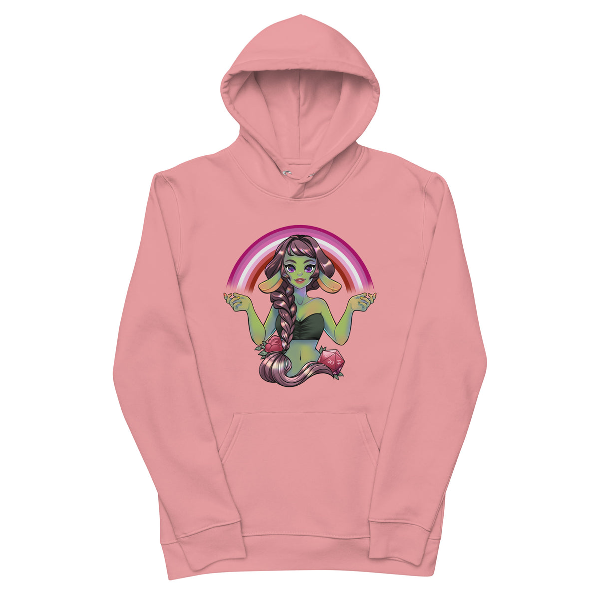 Pride Goblin - Lesbian - Unisex-Kapuzenpullover