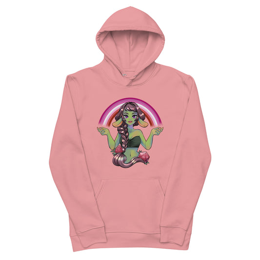 Pride Goblin - Lesbian - Unisex-Kapuzenpullover