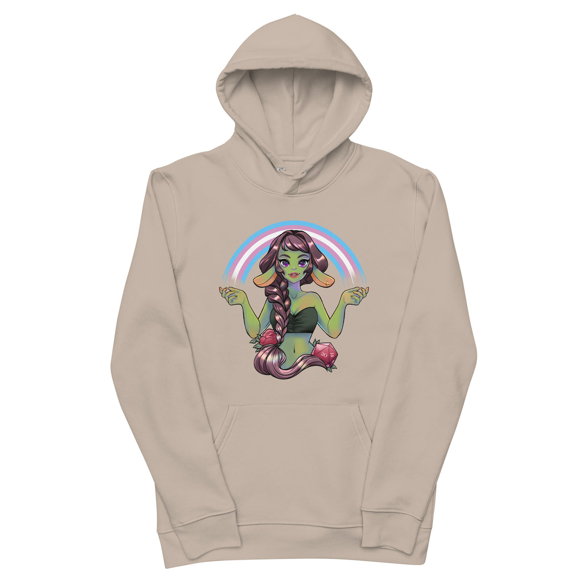 Pride Goblin - Transgender - Unisex-Kapuzenpullover