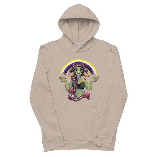 Pride Goblin - Nonbonary - Unisex-Kapuzenpullover