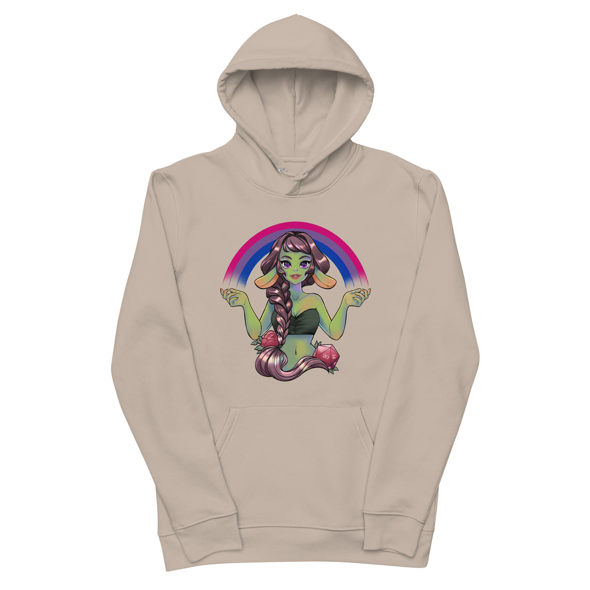 Pride Goblin - Bisexual - Unisex-Kapuzenpullover