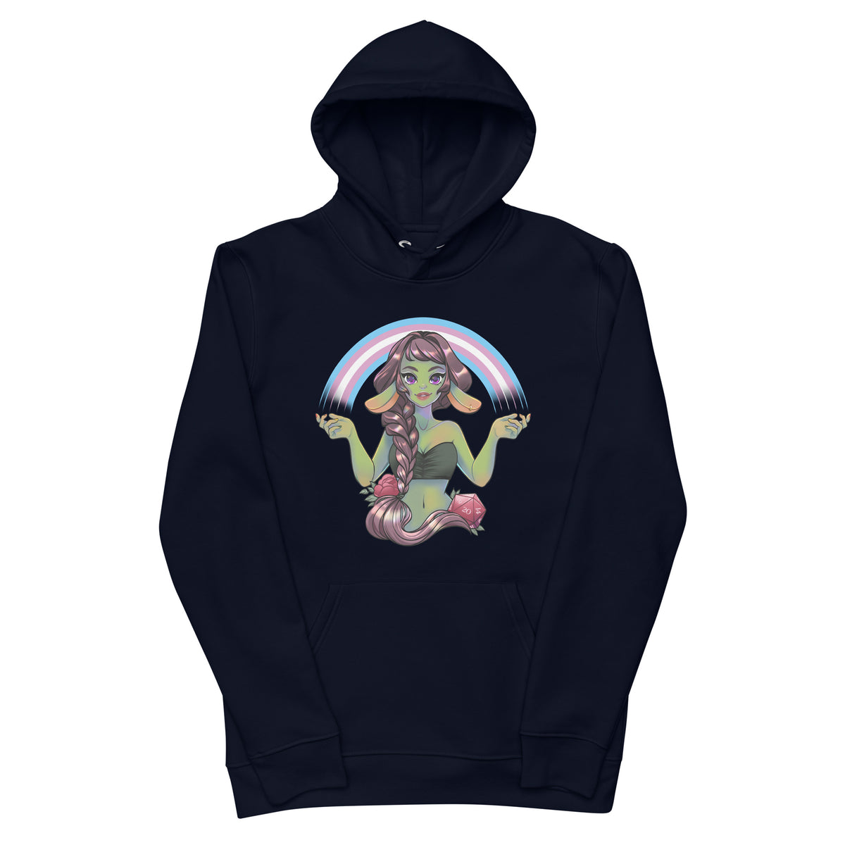 Pride Goblin - Transgender - Unisex-Kapuzenpullover