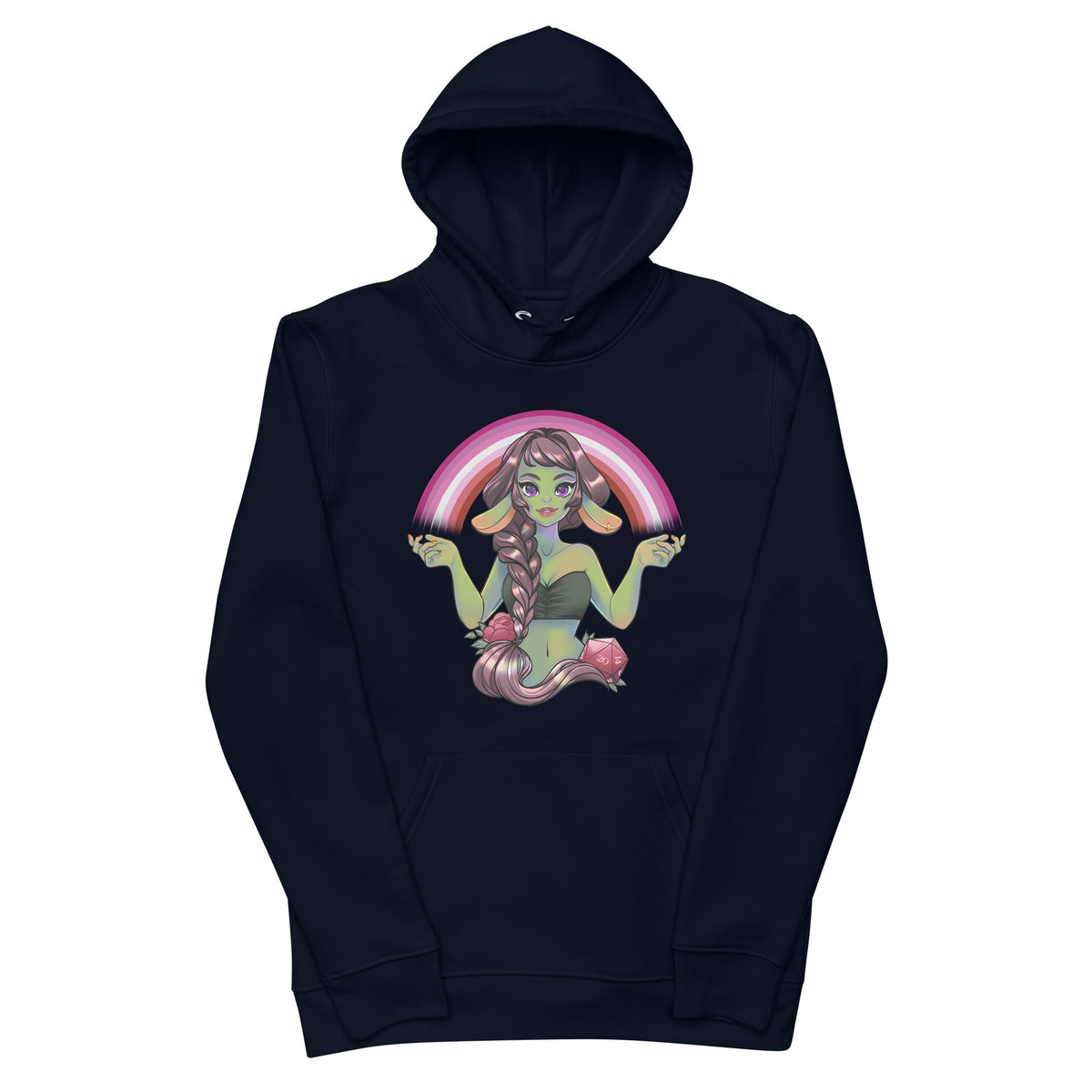 Pride Goblin - Lesbian - Unisex-Kapuzenpullover