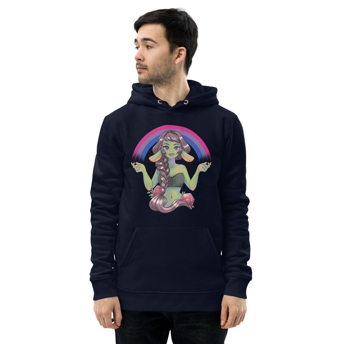 Pride Goblin - Bisexual - Unisex-Kapuzenpullover