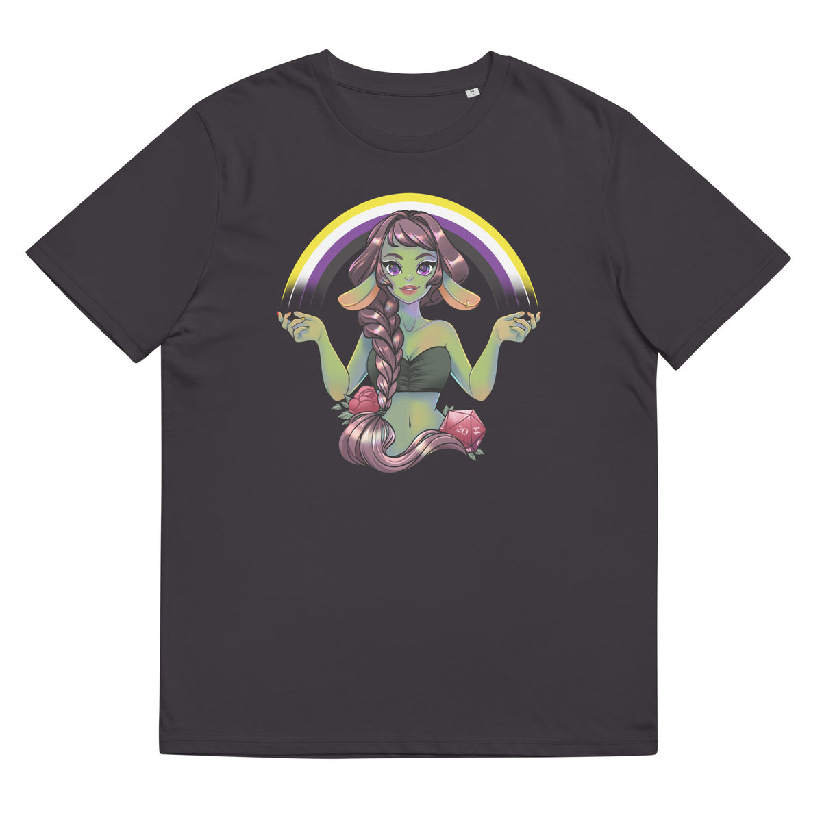 Pride Goblin - Non-Binary - Unisex-Bio-Baumwoll-T-Shirt