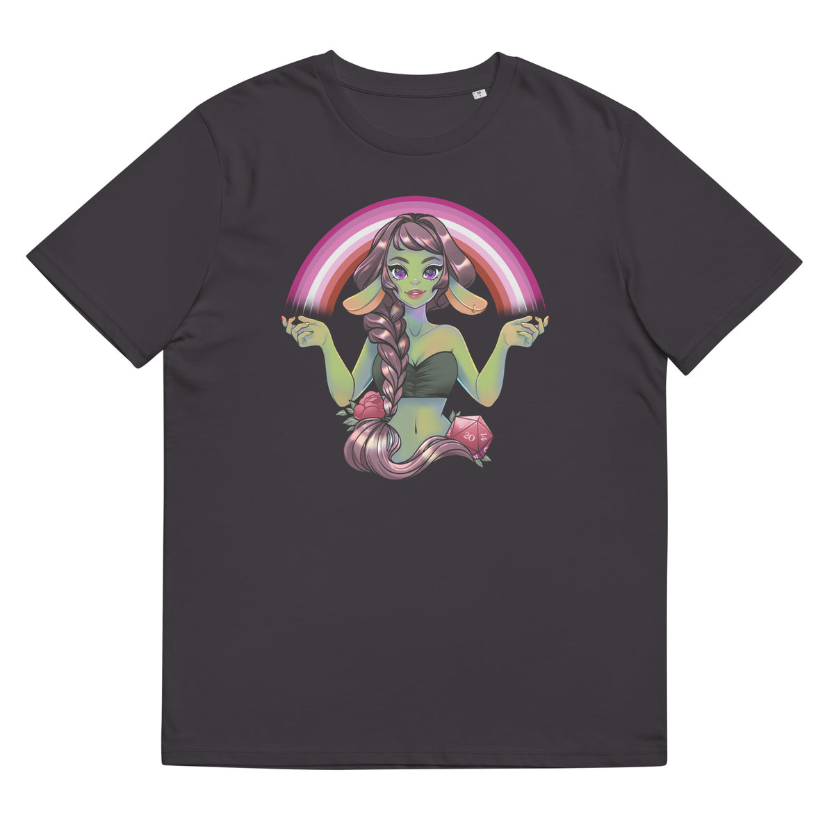 Pride Goblin - Lesbian - Unisex-Bio-Baumwoll-T-Shirt