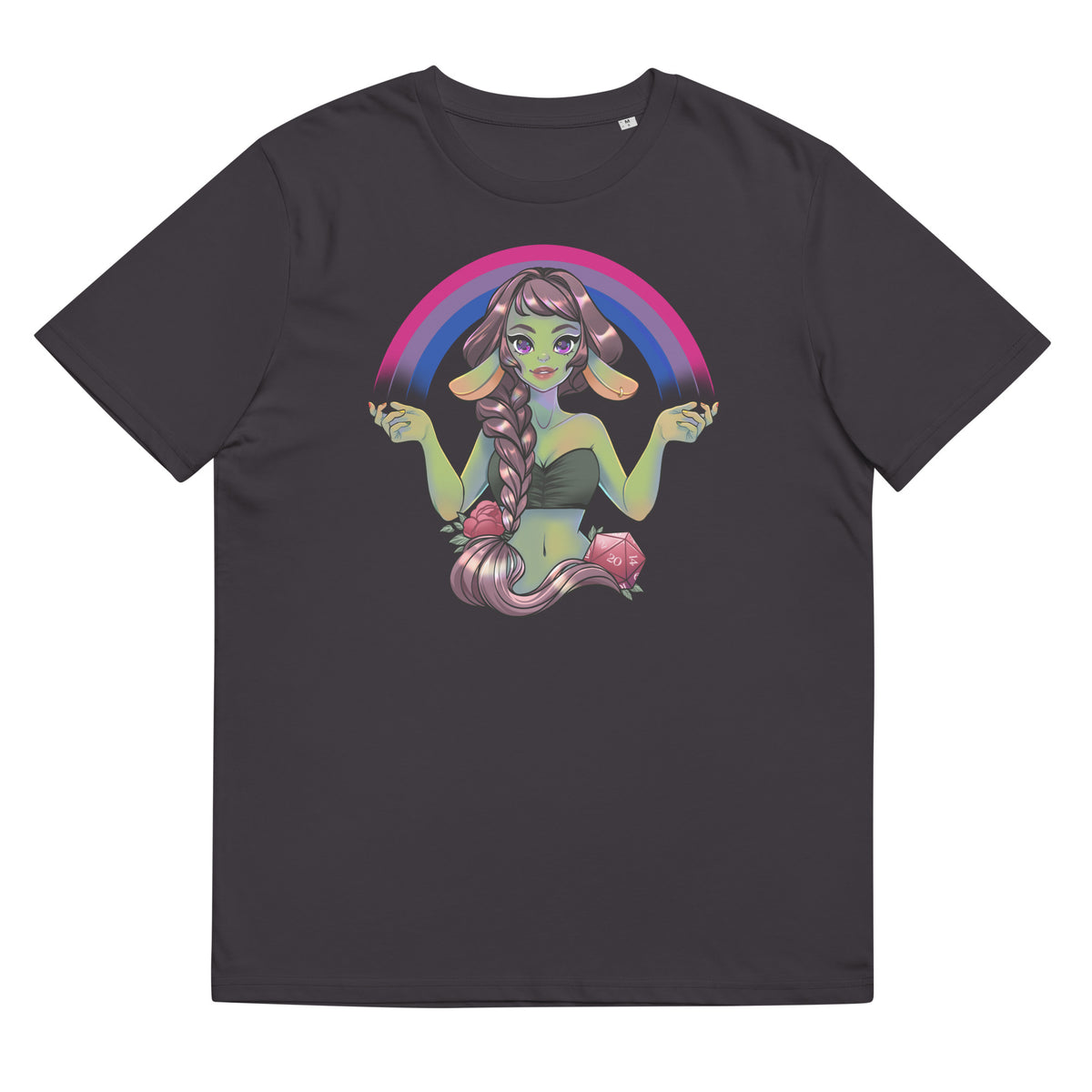 Pride Goblin - Bisexual - Unisex-Bio-Baumwoll-T-Shirt